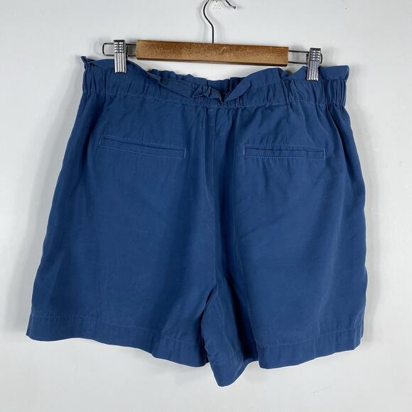 Ann Taylor Size Large Pull On Shorts Blue - Picture 2 of 4
